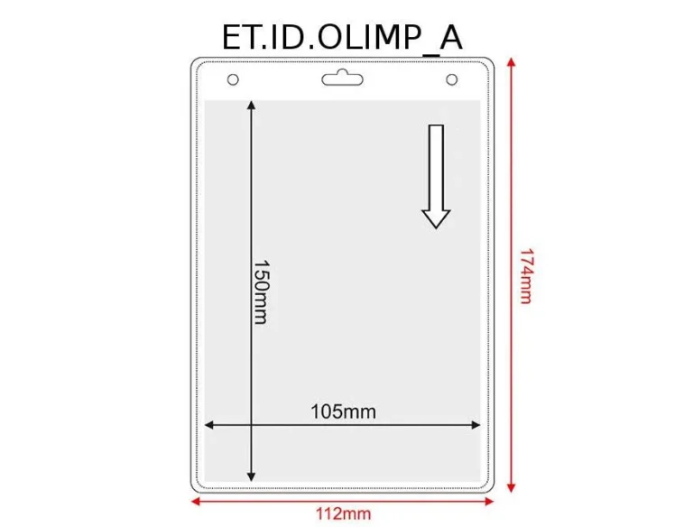 Ausweishülle Olimp – Eleganter und individueller ID-Kartenhalter für Ihr Unternehmen.