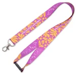 Individuell bedruckte Polyester-Lanyard mit Sicherheit SM.PE.ZB-EIN.