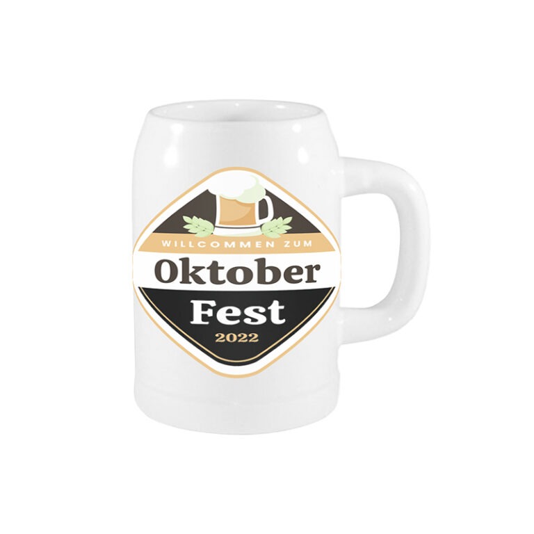 Personalisierter Bierkrug. Die perfekte Kombination aus Tradition und Moderne. Diese hochwertigen Keramik-Bierkrüge sind ideal für jeden Anlass, sei es ein Firmenjubiläum, ein besonderes Event oder einfach nur für den täglichen Gebrauch.